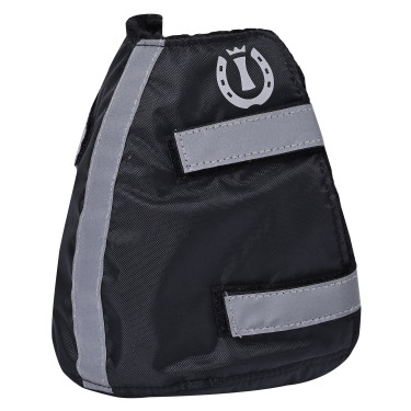 Zehenwärmer für Steigbügel Imperial Riding Reflective, 2 Stück Schwarz