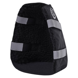 Zehenwärmer für Steigbügel Imperial Riding Reflective, 2 Stück Schwarz