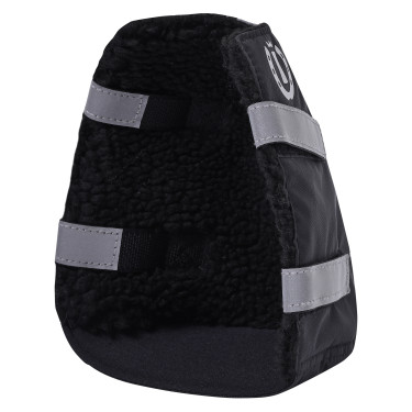 Zehenwärmer für Steigbügel Imperial Riding Reflective, 2 Stück Schwarz