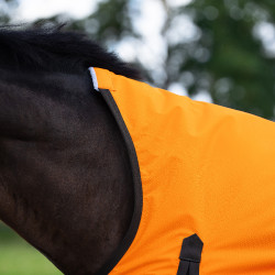Imperial Riding Outdoor-Decke Customized High Neck Fleece Orange / Dunkelbraun Mehrfarbig