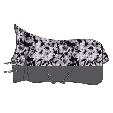 Imperial Riding Outdoor-Decke Customized High Neck Fleece Violett kariert / Grau Imperial Riding Outdoor-Decke Customized High Neck Fleece Violett kariert / Grau