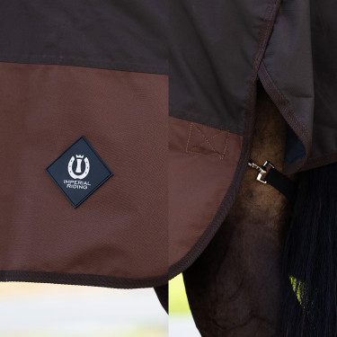 Imperial Riding Outdoor-Decke Customized High Neck Fleece Dunkelbraun / Hellbraun Imperial Riding Outdoor-Decke Customized High Neck Fleece Dunkelbraun / Hellbraun