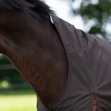 Imperial Riding Outdoor-Decke Customized High Neck Fleece Dunkelbraun / Hellbraun Imperial Riding Outdoor-Decke Customized High Neck Fleece Dunkelbraun / Hellbraun