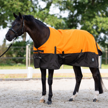 Imperial Riding Customized Outdoor-Decke ohne Halsstück Orange / Dunkelbraun Mehrfarbig