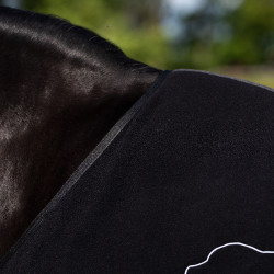 HV Polo Basic Fleece-Decke Schwarz