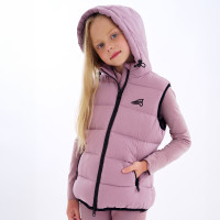 Ärmellose Steppweste Euro-Star Charley Kids Holunder Braun Ärmellose Steppweste Euro-Star Charley Kids Holunder Braun