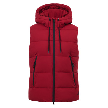 Ärmellose Daunenweste Euro-Star Isla Damen Tiefrot