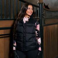 Ärmellose Steppweste Imperial Riding Belle Damen Schwarz Ärmellose Steppweste Imperial Riding Belle Damen Schwarz