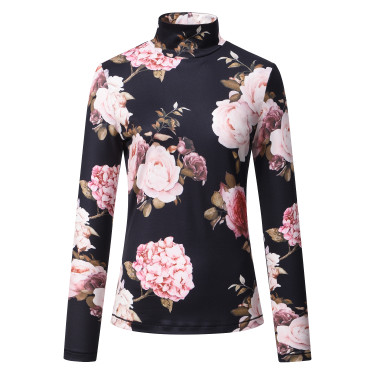 Damen-Rollkragenpullover Imperial Riding Flora Blumenprint Motive Damen-Rollkragenpullover Imperial Riding Flora Blumenprint Motive
