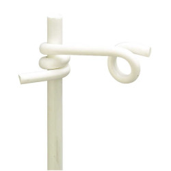 Isolator Schweineschwanz Ø 10 mm Beaumont 50 Stück Isolator Schweineschwanz Ø 10 mm Beaumont 50 Stück