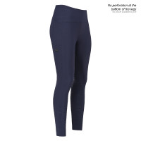 Euro-Star Empower Winter-Reitleggings FullGrip Damen Nacht Marineblau