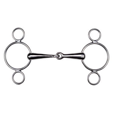 Einstellbare Trense FEELING 3 Ringe Einstellbare Trense FEELING 3 Ringe