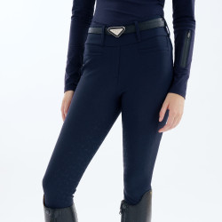 Euro-Star Reitleggings Enforce Winter FullGrip Damen Nacht Marineblau