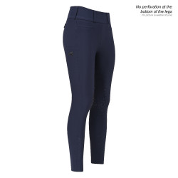 Euro-Star Reitleggings Enforce Winter FullGrip Damen Nacht Marineblau