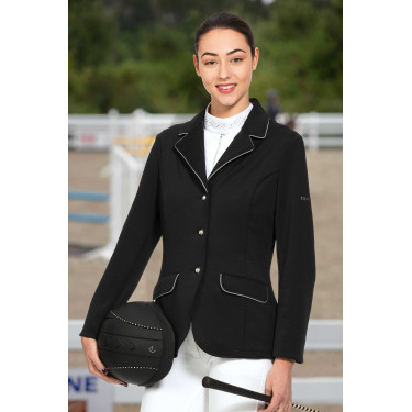Turnierjacke Equithème Soft Classic Schwarz