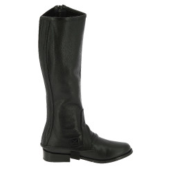 Mini-Chaps Equithème Leder Schwarz