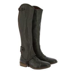 Mini-Chaps Equithème Soft Havanna Braun