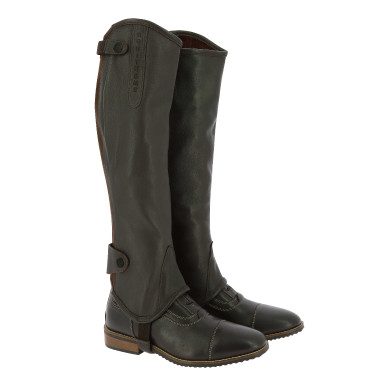 Mini-Chaps Equithème Soft Havanna Braun
