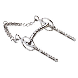 Mundstück Liverpool Feeling gebogen 1/2 gedreht