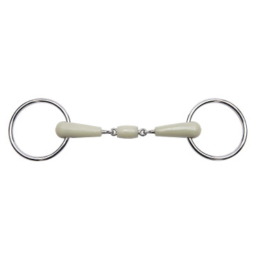 Gebiss 2 Ringe Feeling Flexi doppelt gebrochen Gebiss 2 Ringe Feeling Flexi doppelt gebrochen