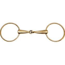 Mundstück 2 große Ringe Feeling Neusilber dicke Kanonen