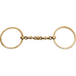 Wassertrense 2 große Ringe Feeling Waterford Neusilber Wassertrense 2 große Ringe Feeling Waterford Neusilber