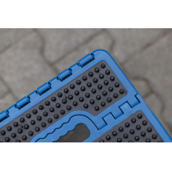 Faltbarer Tritthocker Hippo-Tonic Grip Türkis Blau Faltbarer Tritthocker Hippo-Tonic Grip Türkis Blau