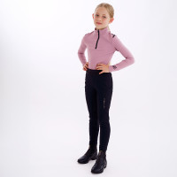 Euro-Star Reitleggings Impress FullGrip Kinder Schwarz