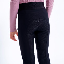 Euro-Star Reitleggings Impress FullGrip Kinder Schwarz