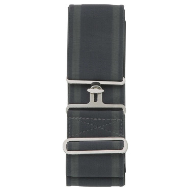 Elastischer Deckengurt einfarbig Grau Elastischer Deckengurt einfarbig Grau