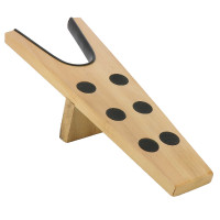 Entferne Holzstiefel