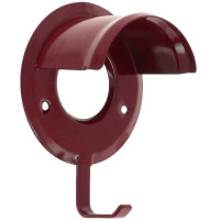 Kunststoffummantelter Zaumzeughalter Bordeaux