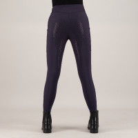 HV Polo Estrelle Damen-Reitleggings mit Vollgrip Holz Beige