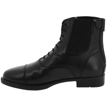 Synthetikstiefel Riding World mit Schnürung Schwarz Synthetikstiefel Riding World mit Schnürung Schwarz