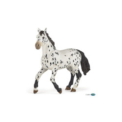 Schwarze Appaloosa-Figur Papo
