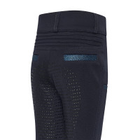 Kinder-Reitleggings Imperial Riding Comfi Sparks FullGrip Marine Marineblau