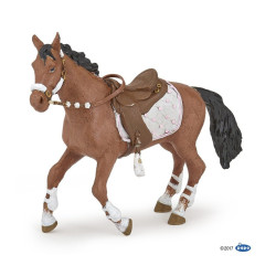 Pferdefigur der Winterreiterin Fashion Papo