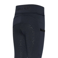 Imperial Riding Teddy FullGrip Reitleggings Kinder Marine Marineblau