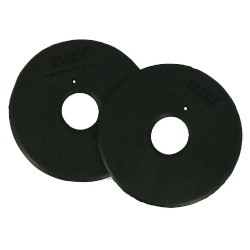 Halboffene Norton-Gebissscheiben Schwarz