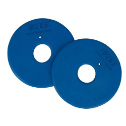 Halboffene Norton-Gebissscheiben Königsblau