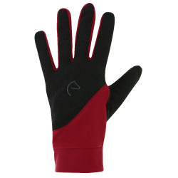 Equithème Knit Digital Handschuhe Schwarz / Pflaume