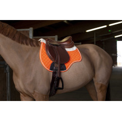 Norton Stoßdämpfende Satteldecke Orange