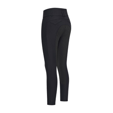 Euro-Star Reithose Aurelle Damen Grip Connect Schwarz