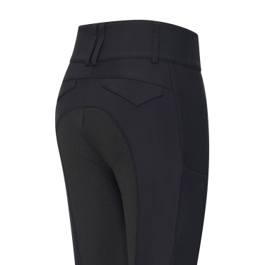 Euro-Star Reithose Aurelle Damen Grip Connect Schwarz