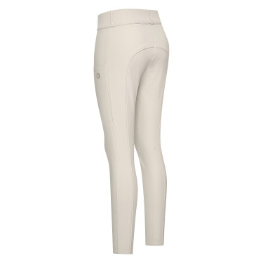 Damen-Reithose Imperial Riding Bilou FullGrip Grau / Sand