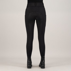 Damen-Reithose Imperial Riding Bilou FullGrip Schwarz
