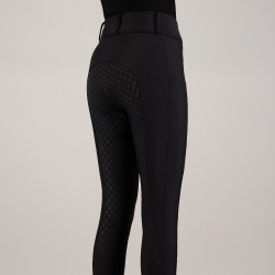 Damen-Reithose Imperial Riding Bilou FullGrip Schwarz