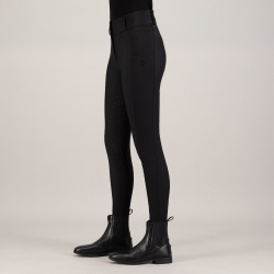 Damen-Reithose Imperial Riding Bilou FullGrip Schwarz