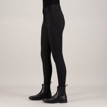 Damen-Reithose Imperial Riding Bilou FullGrip Schwarz
