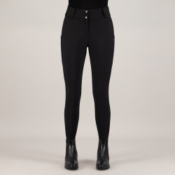 Damen-Reithose Imperial Riding Bilou FullGrip Schwarz